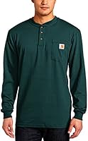 Carhartt Men's Workwear Pocket Henley Shirt (Regular and Big & Tall Sizes)