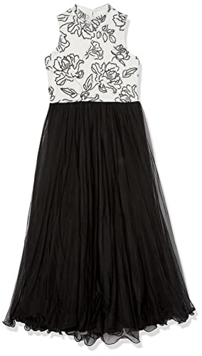 Speechless Girls' High Neck Full Length Party Dress