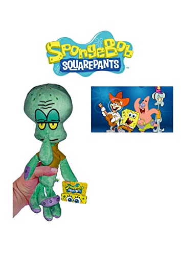 Play by Play Spongebob - Squidward octopus plush Calamardo 30 cm / 11'81'' Super Soft Quality, Green - Image 3