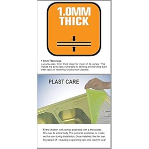 Avlen (16x18x8)Inch, stainless steel oval bowl Kitchen Sink