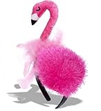 Hatstar Flamingo Haarreif | Stirnband Haarband | Kopfschmuck Accessoire für Damen, Mädchen und Kinder | Haarschmuck für Karneval, Fasching & Silvester