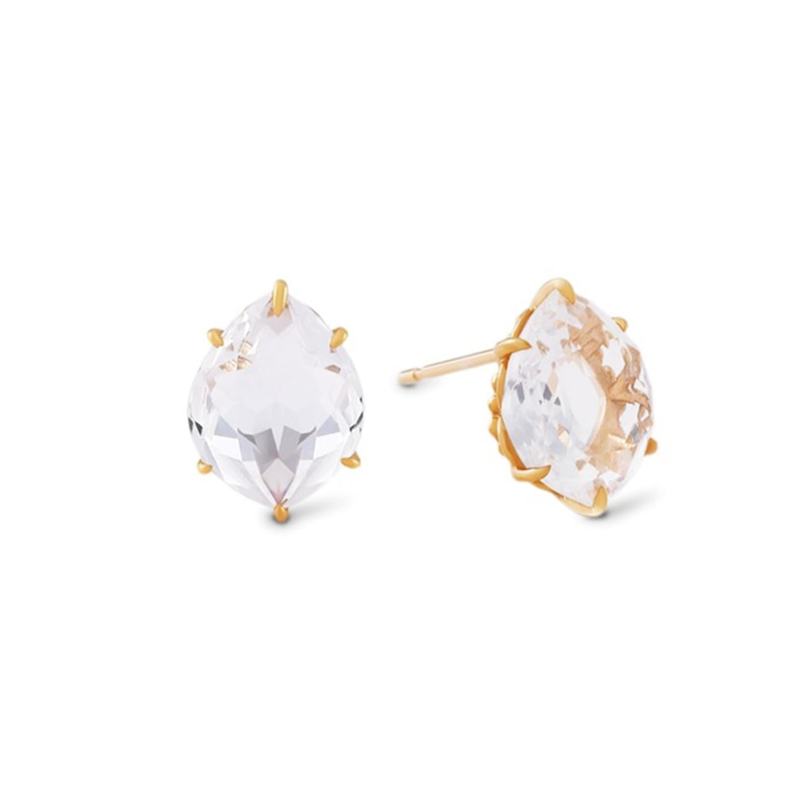 Pendientes de oro auténtico para mujer