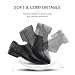 Imagen de Hitmars Zapatos Hombre Vestir Oxford Cuero Formales Derby Cordones EU44 duc1-Negro