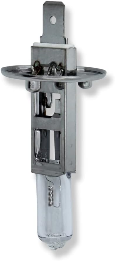 Technical Precision H1 Halogen Headlight Bulb, top-down view