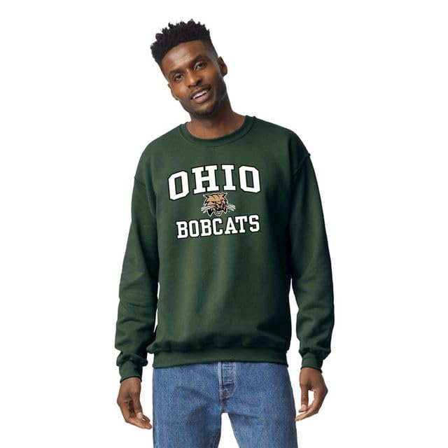 Image of Ivysport Crewneck Sweatshirt for College, Heritage Logo, Color, Adult Unisex