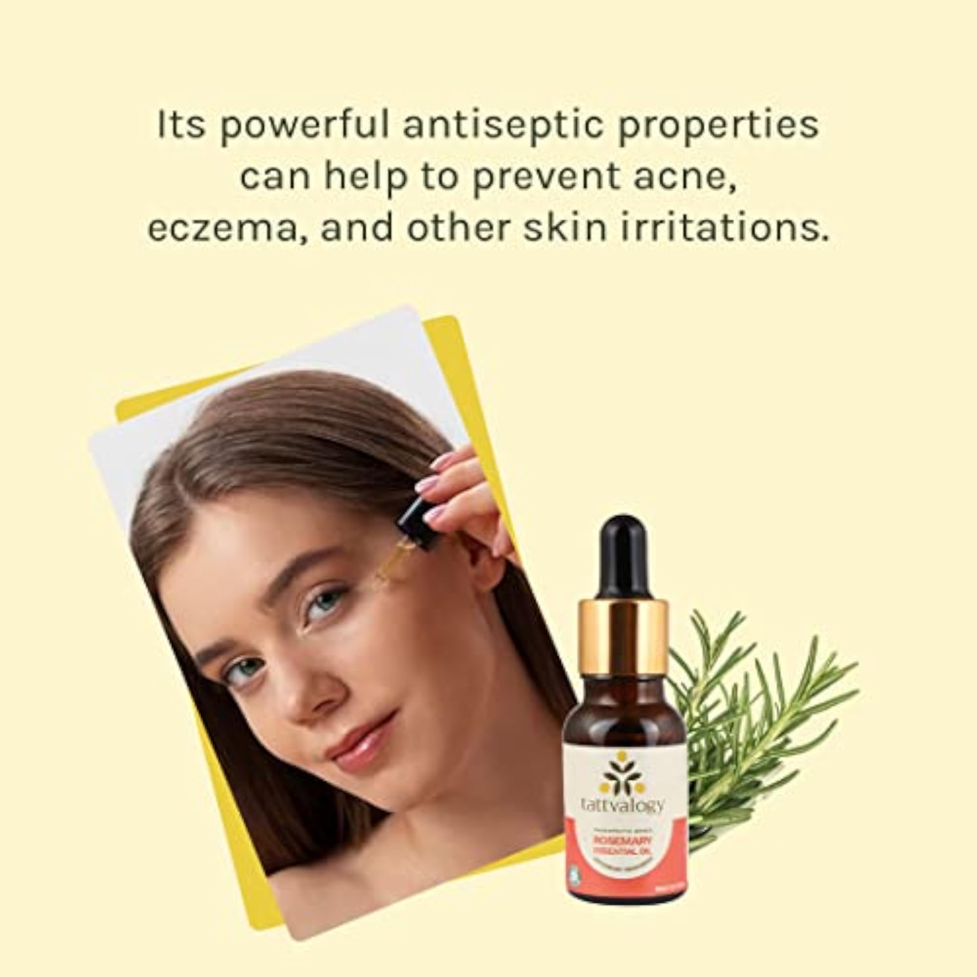 Tattvalogy Rosemary Essential Oil, 15ml
