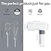 SUNHAIXIA Cordless Hand Mixer Electric Whisk USB Rechargeable Handheld Electric Blender 304 Stainless Steel Portable Egg Beaters