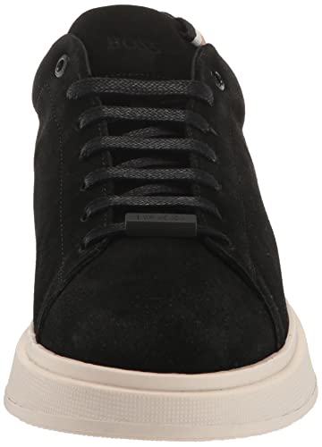 Image of BOSS Mens Suede Sneakers with Rubber Sole