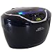 GEMORO Sparkle Spa Pro: Deluxe Personal Ultrasonic Jewelry Cleaner - Black