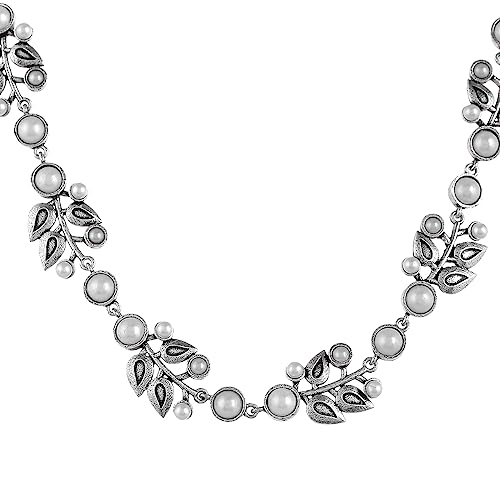 Fresh Fern Blossom Necklace Set