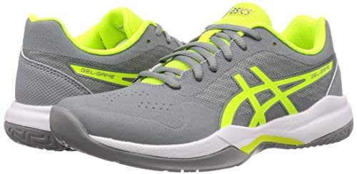 Tênis Asics Gel Game 7 Feminino Cinza e Amarelo Limão-38
