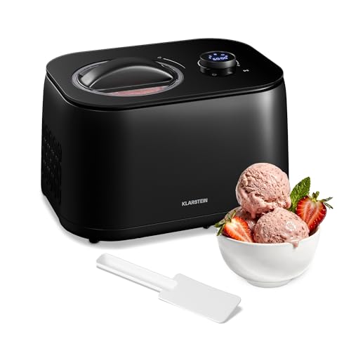 Klarstein FrostFusion Eismaschine mit Kompressor – 1L...
