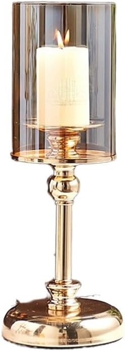 Candle Holders Pillar Centerpieces Table Mantel Fireplace Decor Wedding Home