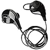 Bluetooth hoofdtelefoon, sport, voor Nokia 3.2, smartphone, draadloos, knoppen, handsfree, in-ear hoofdtelefoon, zwart