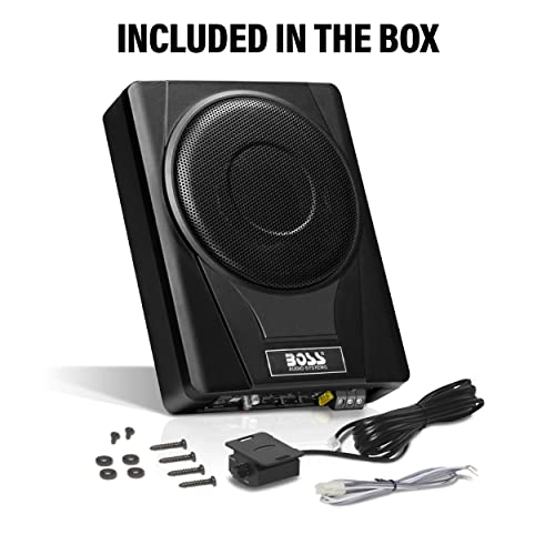 Image of BOSS Audio Systems BASS8 8 Inch 800 Output Amplified Boxed Car Subwoofer