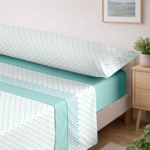 MERCURY TEXTIL- Juego de sábanas de Verano y...