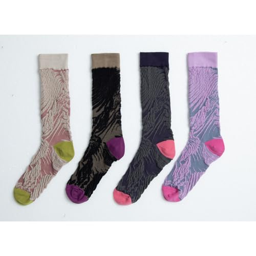 Geometric Pattern With Medium Tube Calf Socks,Children's Gathering, Boys and Girls Stacking Socks3