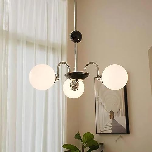 Chandelier globe 3-Light lustre suspendu Sputnik moderne