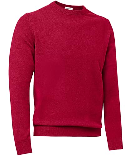 Pull homme 100 % laine fine 12 col rond tricot polyvalent raffiné