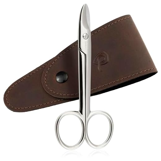 marQus - Toenail Scissors made in Germany - for precise cutting of thick nails, suitable as pedicure tool, with Premium Storage Case