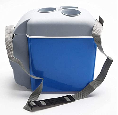 Refrigerador de automóvil Portable 7.5L Refrigerador mini para automóvil Refrigerado fresco y caliente con un voltaje de soporte de copa 12 V CAR 220V Familia Potencia 65 peso 2.2 kg 32 * 30 * 7.3 cm