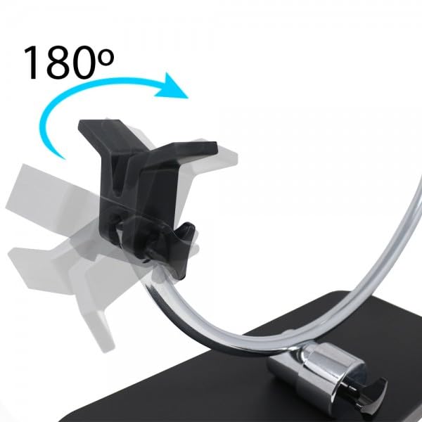 Jamonero Profesional Gourmet Basculante y Giratorio 360º. Soporte de Jamón y Paleta Alta Estabilidad. Base APM-500 Antideslizante para Corte Ergonómico Seguro en Cocina y Hostelería