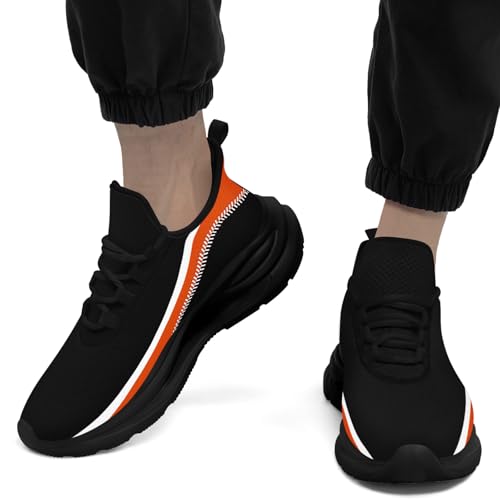 Custom Baseball Shoes for Women Men Personalize Running Sneakers Breathable Cushion Walking Trainers Lightweight Tennis Shoes 7