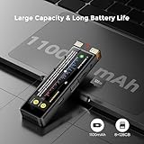 136GB AI Voice Recorder, TIMMKOO Digital Voice Recorder with Playback, Offline Transcribe and Online Summarize/Mindmap/Translation Base on AI Technology, Voice Activated Audio Recorder (Gold) - Image 7