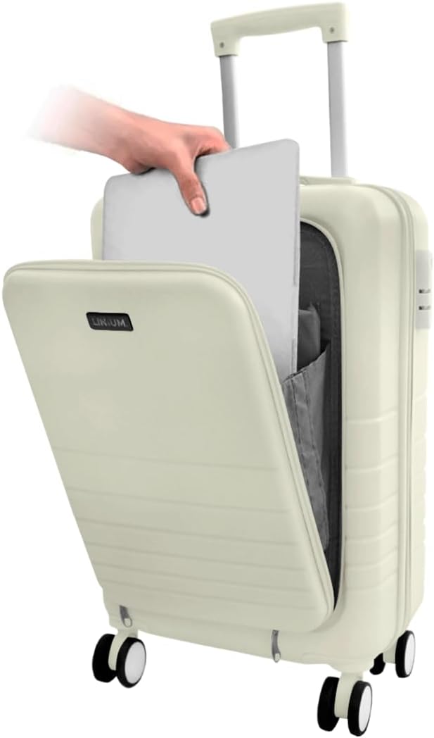 LINIUM CarryOn Luggage for Airplane Cabin with TSA Lock