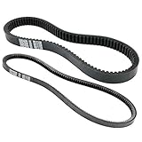 Roykaw EZGO TXT/Medalist Drive Belt & Starter Generator Belt Kits for 4 Cycle 1994-up Gas Golf Cart OEM #72054G01,72024G01,72025G01,26414G01