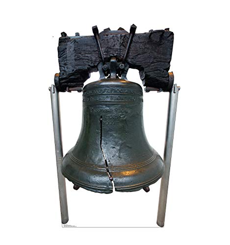 Image of Cardboard People Liberty Bell Life Size Cardboard Cutout Standup