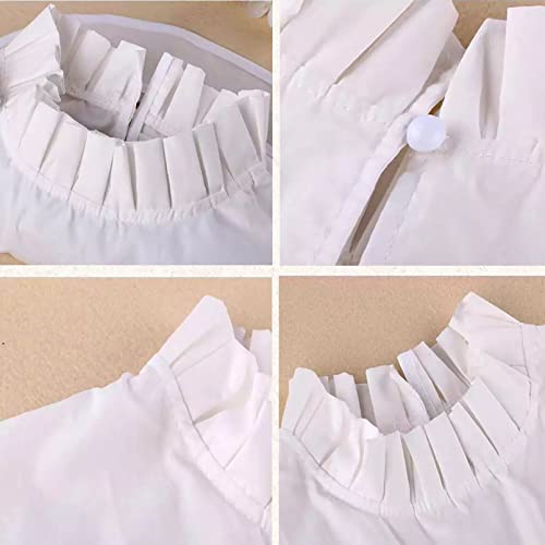 Image of Dickey Collar, Women Fake Collars Detachable Half Shirt Insert for Dresses Blouse Sweater Coat