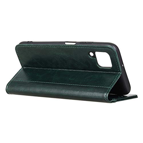 UKDANDANWEI Nova 6 SE Case, elegante capa flip de couro PU com compartimentos para cartões, fecho ma