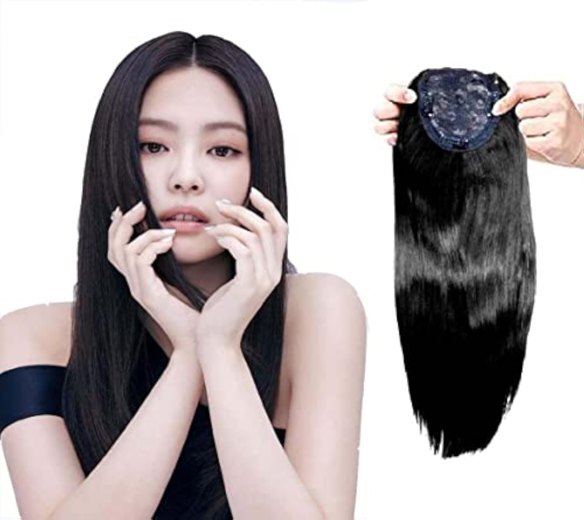 Front Scalp Cover Hair Closure/Bald Cover Up Patch