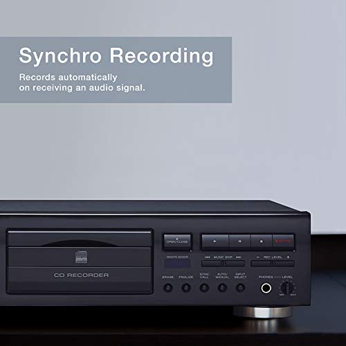 Teac CD-RW890MK2-BTEAC CD-RW890MK2 Home Audio CD Recorder - Black