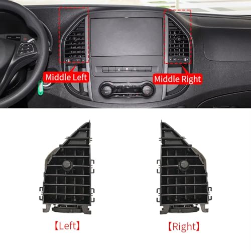 Grille de ventilation centrale pour Mercedes Vito W447 gauche - 7