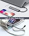 immagine 2dodocool Hub USB C, 7 in 1 Multiporta Adattatore USB C con 4k HDMI, 3 Porta USB 3.0, Slot Scheda SD/TF, Compatibile per MacBook Pro/Air 2020/2019 /2018, Dell XPS, Surface, Samsung, ECC