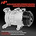 A-Premium Air Conditioner AC Compressor with Clutch Compatible with Honda Accord 1.5L 2018-2022, with 110mm Pulley