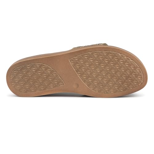 Image of Donald Pliner Women's Fifi Slide Sandals, Women's Summer Sandals, Women's Shoes, Comfortable Open-Toe Casual Flats