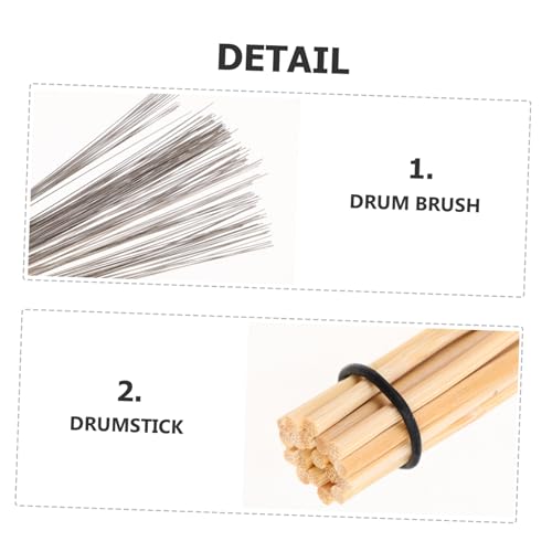 Set de baquetas de madera ibasenice con bolsa de terciopelo miniatura 7