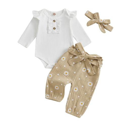 Kaipiclos Rib Knit Romper Set