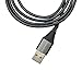 Promaster USB-C to USB-A Braided Cable 1m - grey
