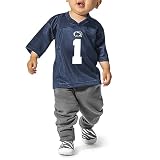 Little King NCAA Infant-Touchdown Pass-Football Jersey-Penn St-Navy #1-18M