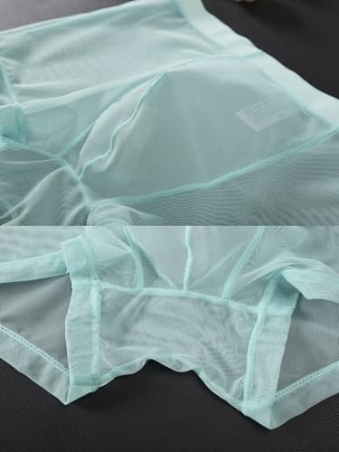 Men's Ice Silk Underwear Sexy Seamless Boxer Shorts Ultra-Thin Boxer Briefs4