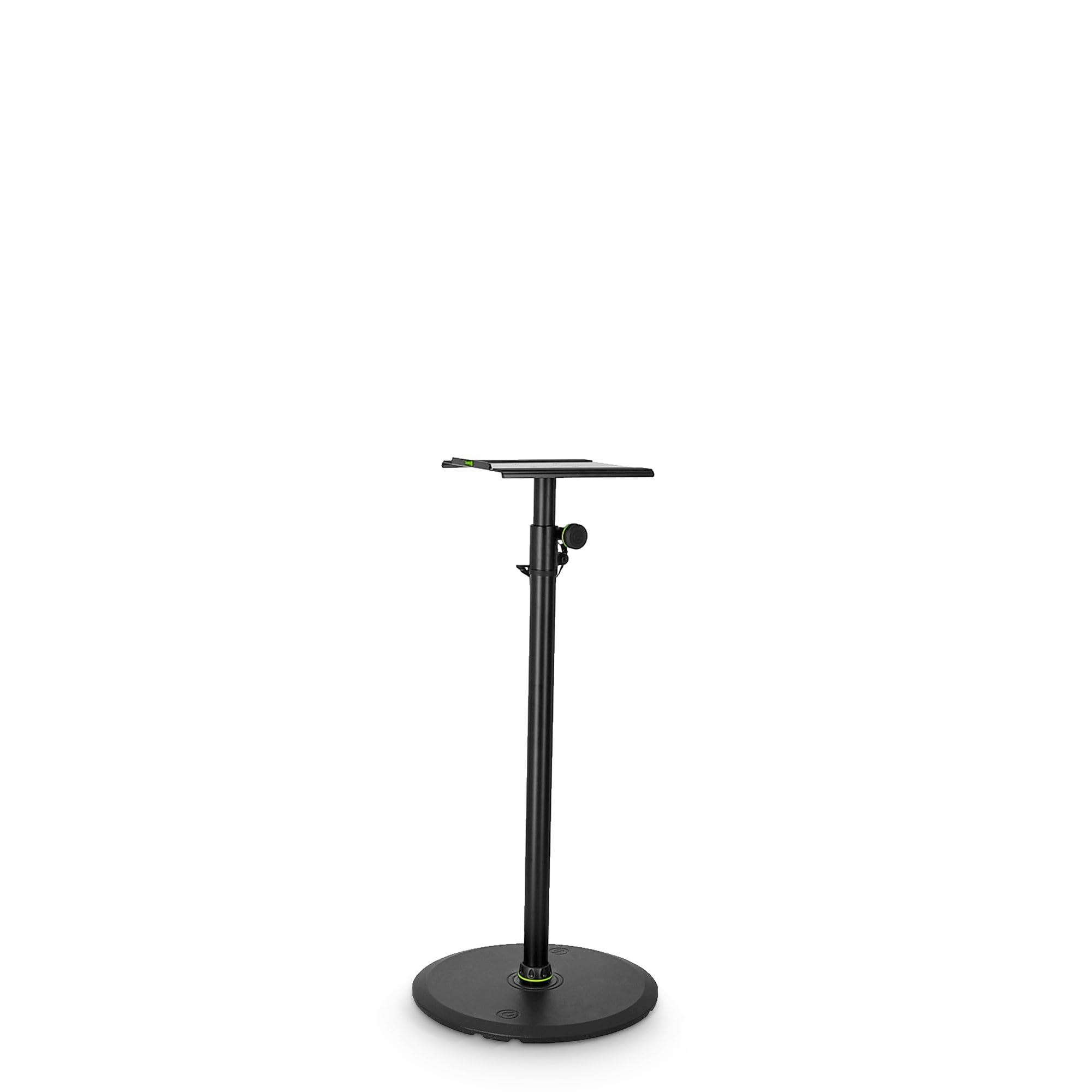Gravity SP 3202 LR B Studiomonitor-Ständer mit großem runden Sockel