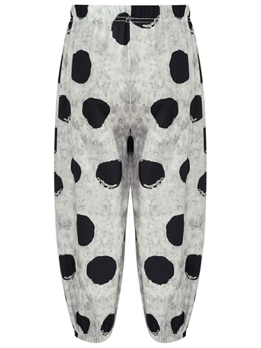 Kids Girls Boys Fashion Printed Bloomers Pants Mid Waist Elastic Waistband Loose Trousers Hippy Sweatpants