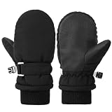 Pleyihe Kinder Wasserdicht Handschuhe Thermo Fleece Winterhandschuhe