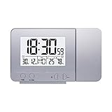 🔔Alarma doble === Una función de alarma dual le permite configurar dos alarmas en un reloj, una para usted y otra para su pareja. La función de repetición le permite dormir otros 5 minutos antes de alertarlo nuevamente.