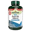 Natures Aid Fish Oil 1000mg | Omega 3 (180mg Epa & 120mg Dha) | Made In The UK, 120 Softgels for The Price of 90, 120…