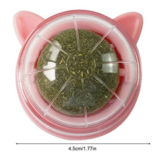 Bola de parede Catnip Catnip | Bolas de Catnip de parede de brinquedo de dentição de gato comestívei
